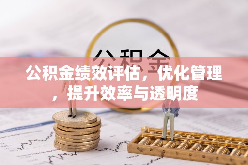 云溪公积金绩效评估，优化管理，提升效率与透明度
