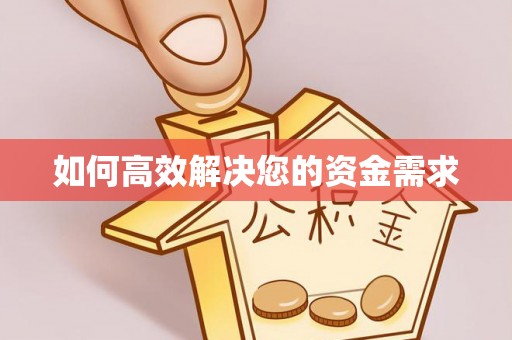 云溪如何高效解决您的资金需求
